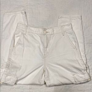 Levi's Cream Cargo Pants size 27